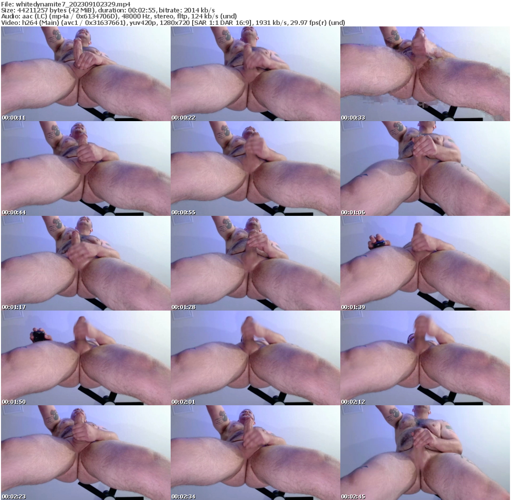 Preview thumb from whitedynamite7 on 2023-09-10 @ chaturbate