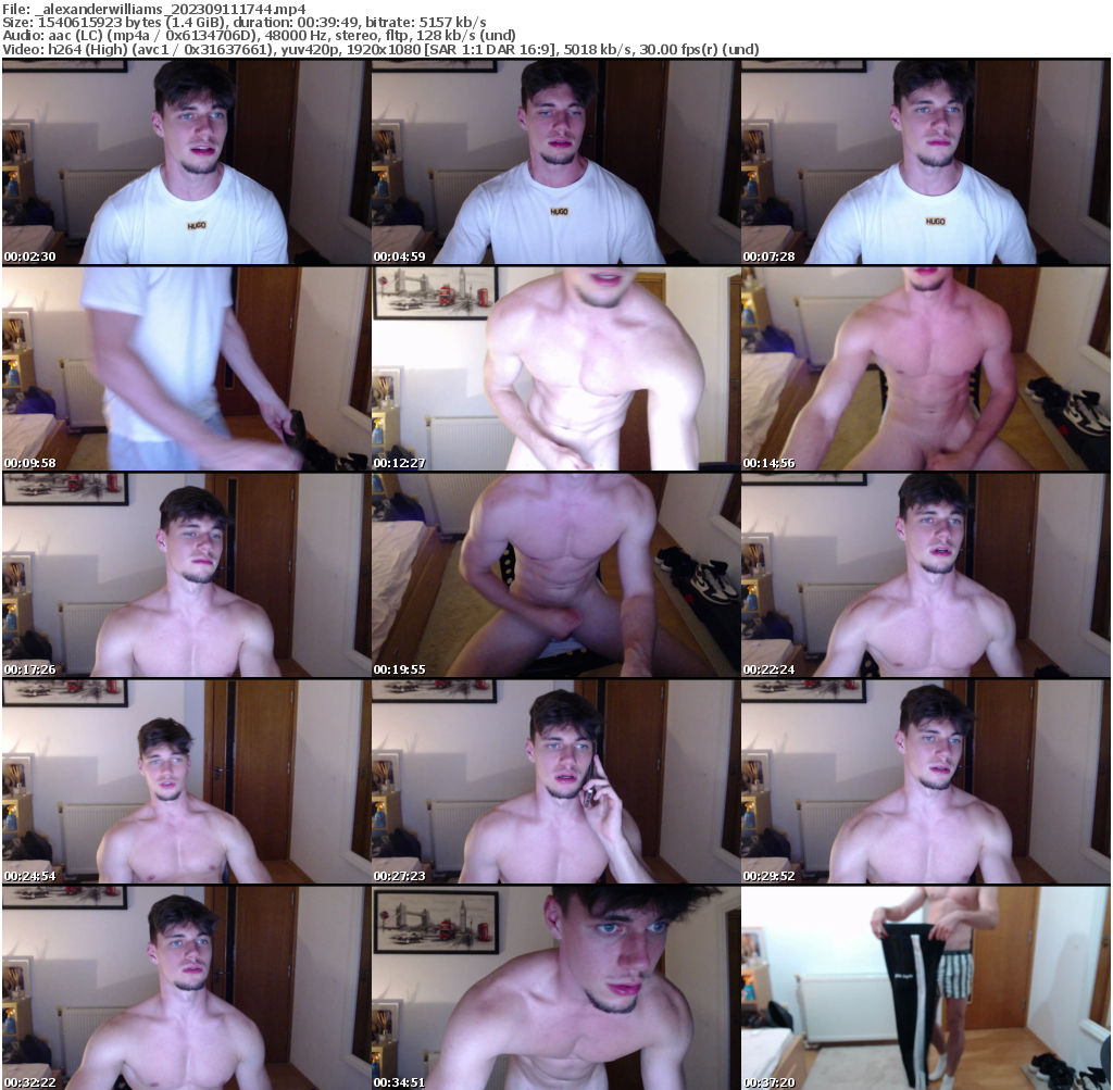 Preview thumb from _alexanderwilliams on 2023-09-11 @ chaturbate