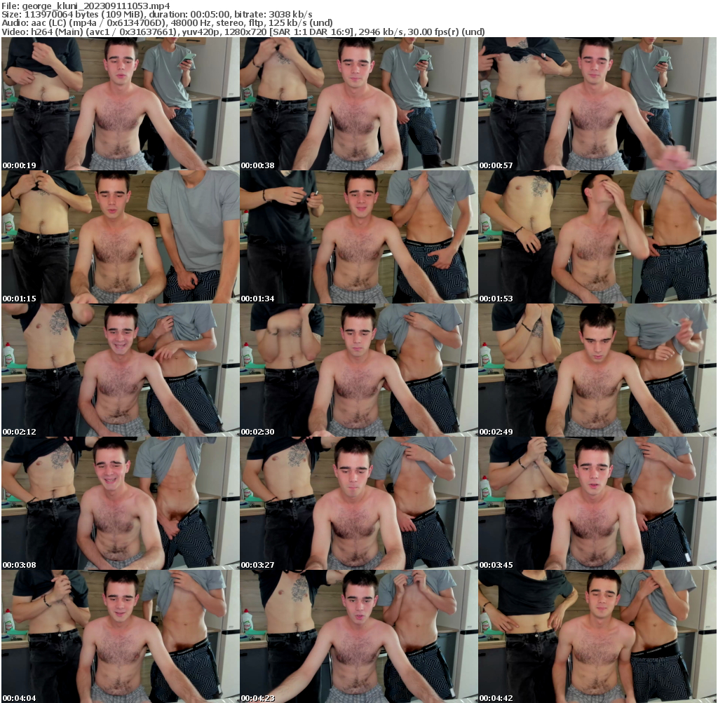 Preview thumb from george_kluni on 2023-09-11 @ chaturbate