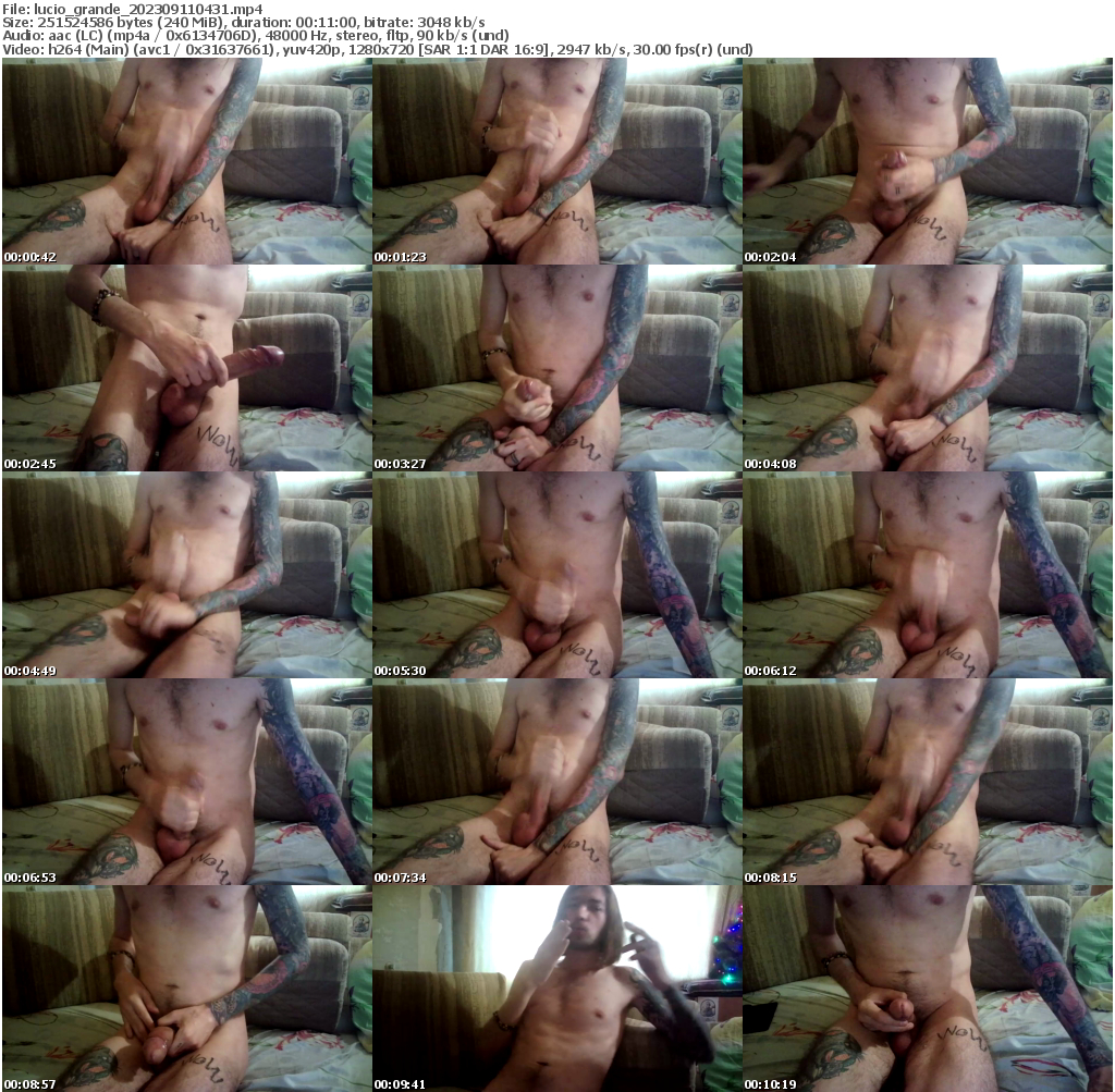 Preview thumb from lucio_grande on 2023-09-11 @ chaturbate
