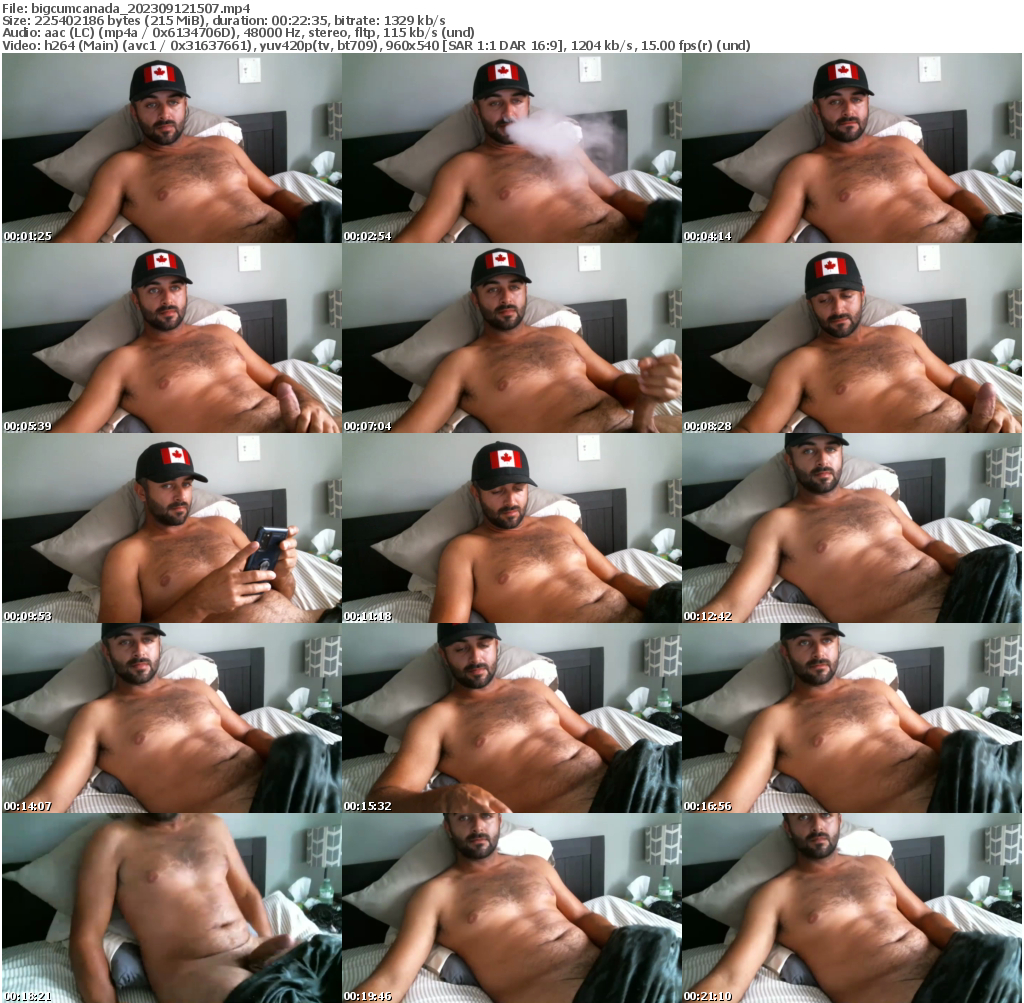 Preview thumb from bigcumcanada on 2023-09-12 @ chaturbate