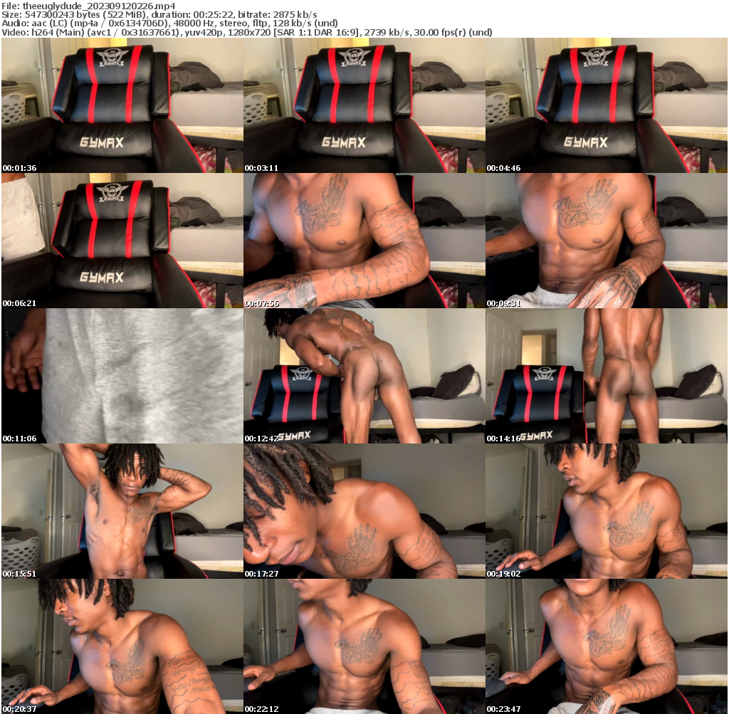 Preview thumb from theeuglydude on 2023-09-12 @ chaturbate