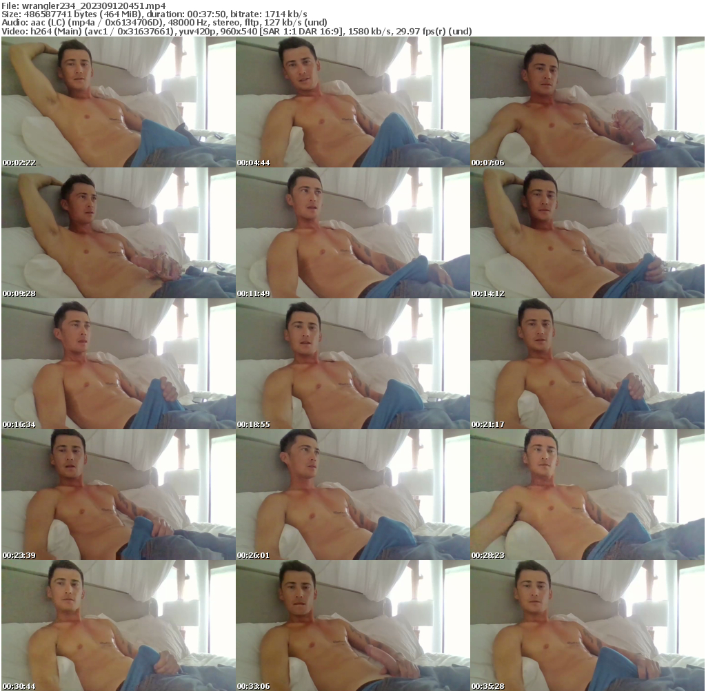 Preview thumb from wrangler234 on 2023-09-12 @ chaturbate
