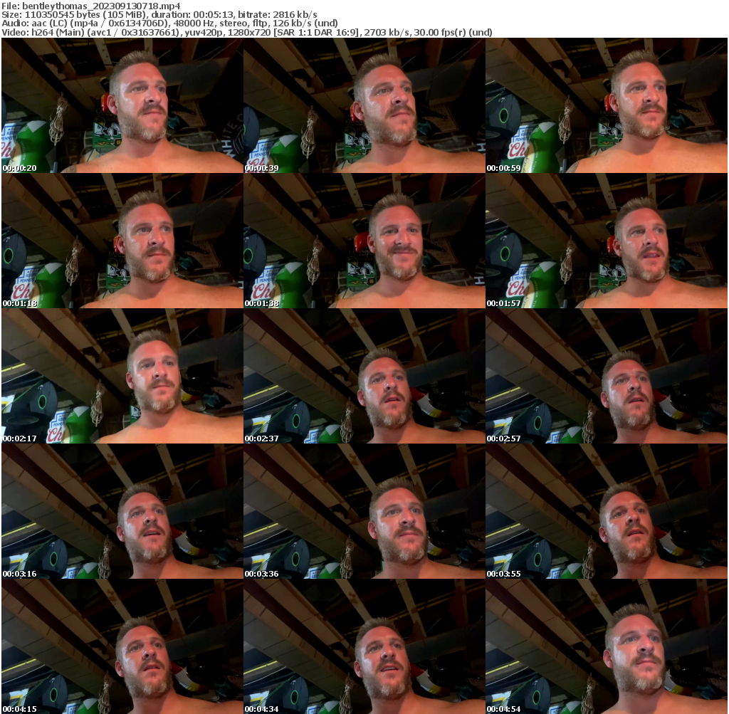 Preview thumb from bentleythomas on 2023-09-13 @ chaturbate