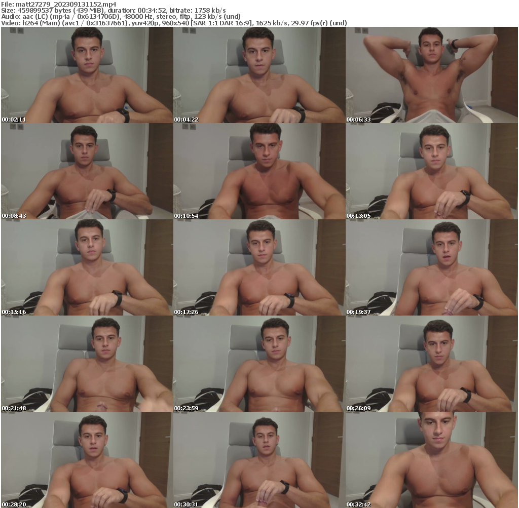 Preview thumb from matt27279 on 2023-09-13 @ chaturbate