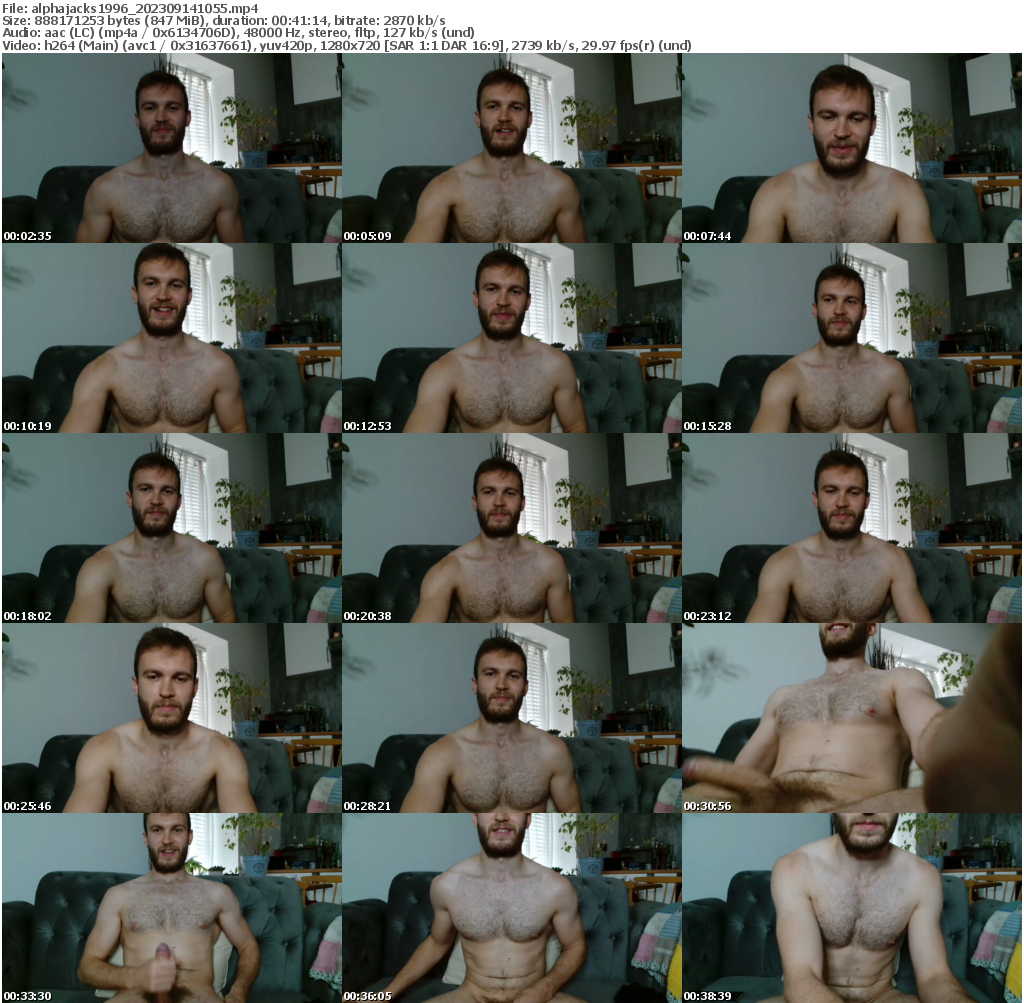 Preview thumb from alphajacks1996 on 2023-09-14 @ chaturbate