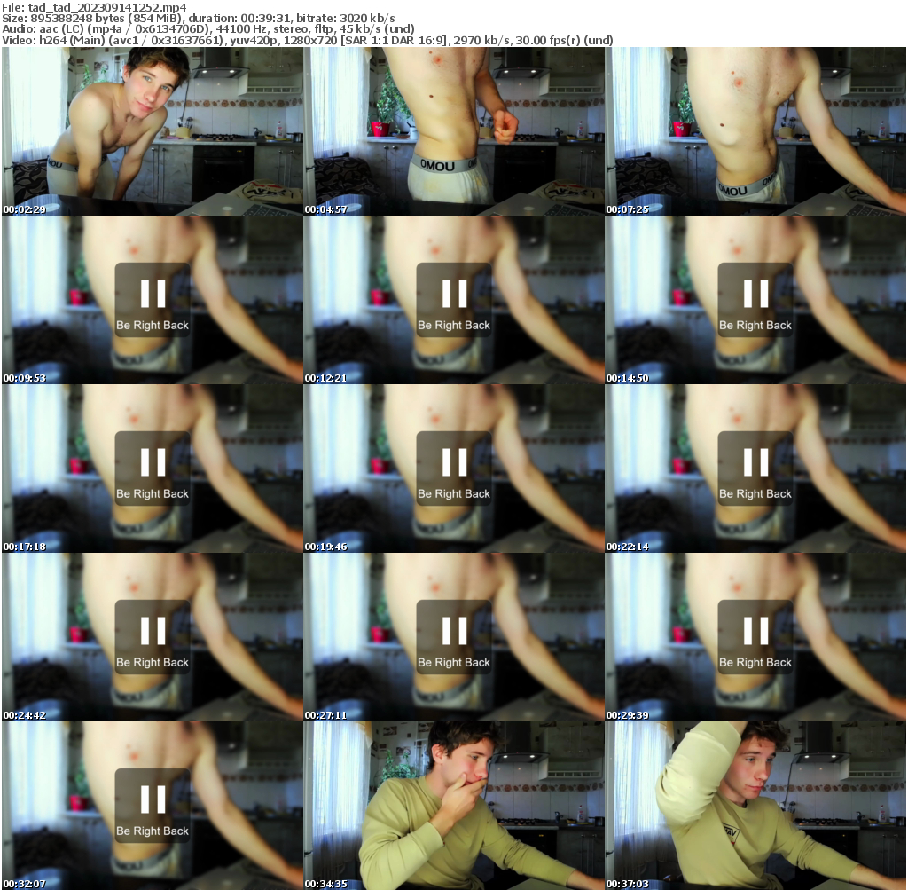 Preview thumb from tad_tad on 2023-09-14 @ chaturbate