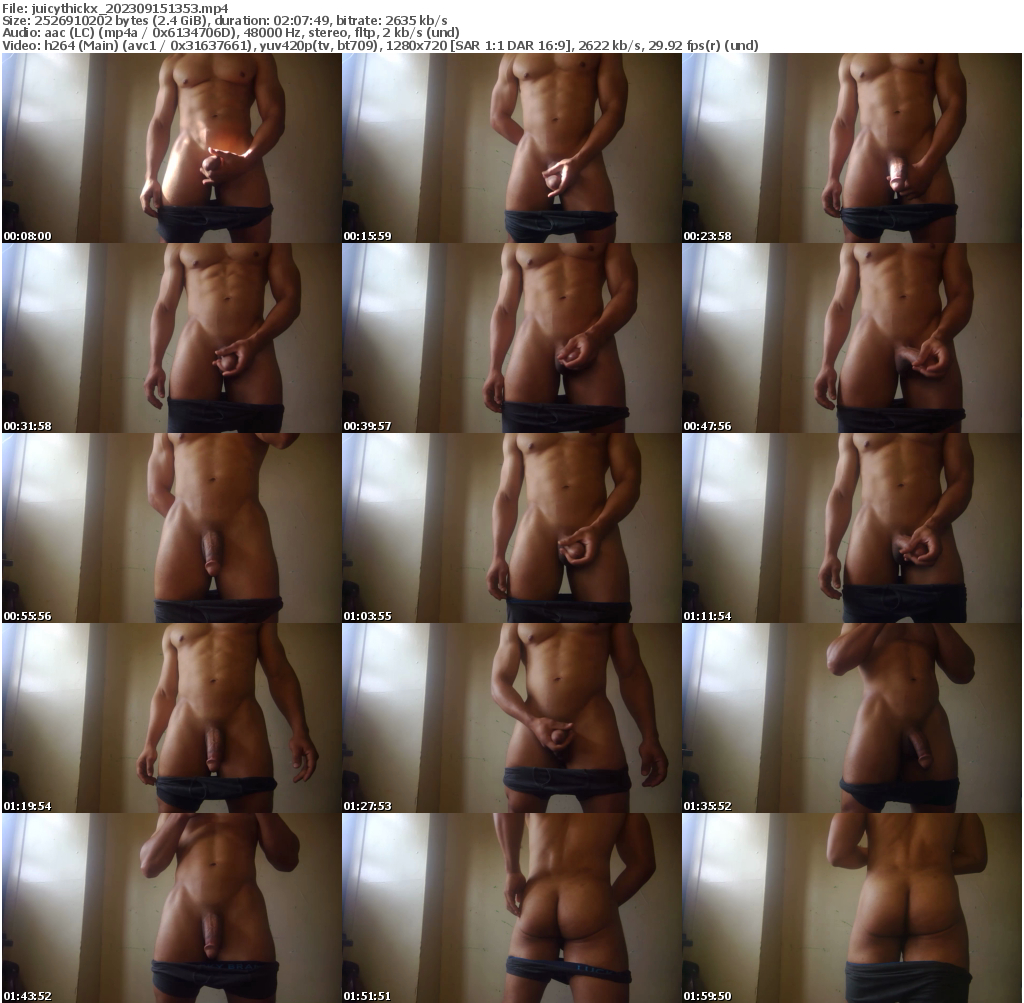 Preview thumb from juicythickx on 2023-09-15 @ chaturbate