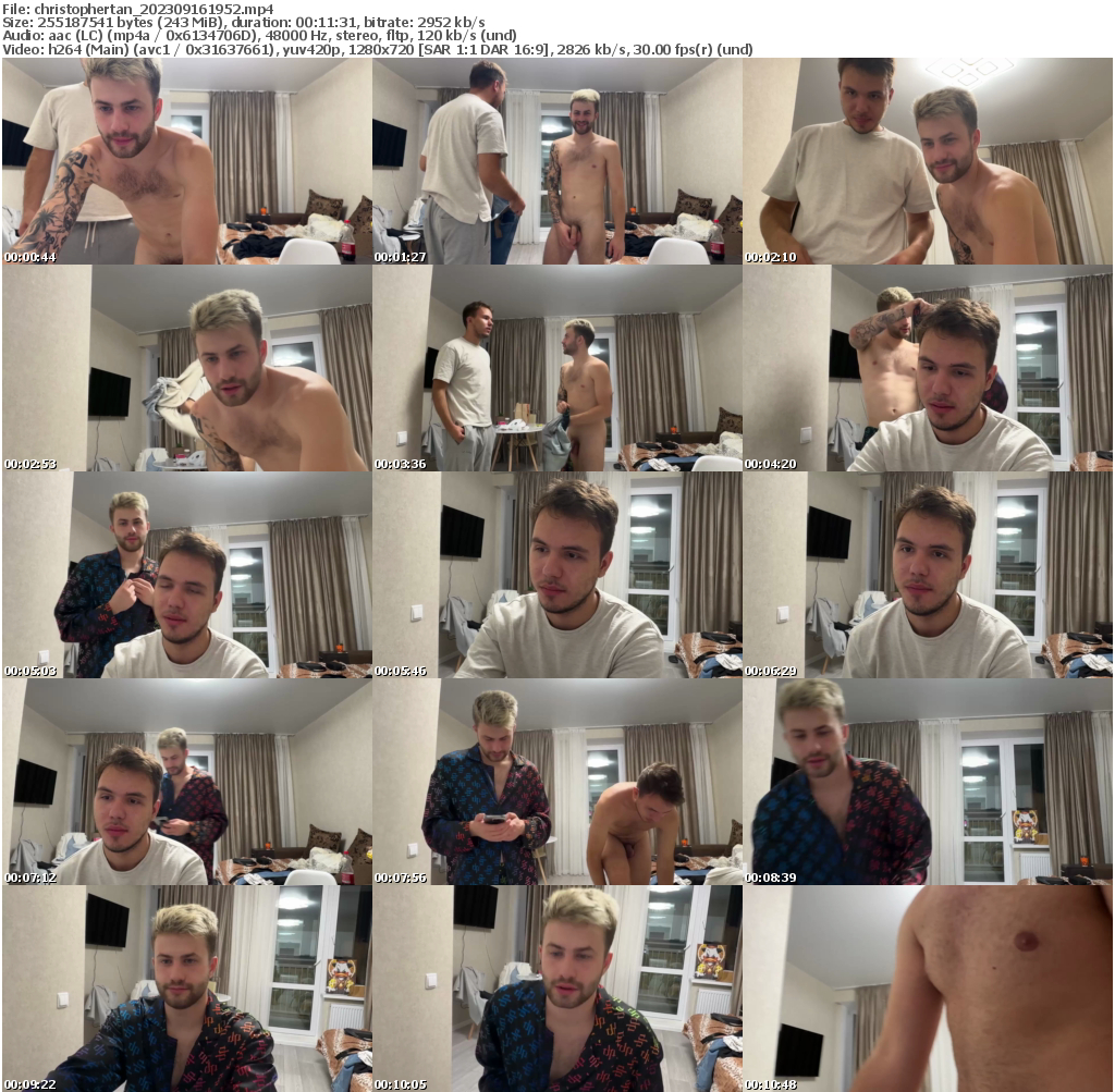 Preview thumb from christophertan on 2023-09-16 @ chaturbate