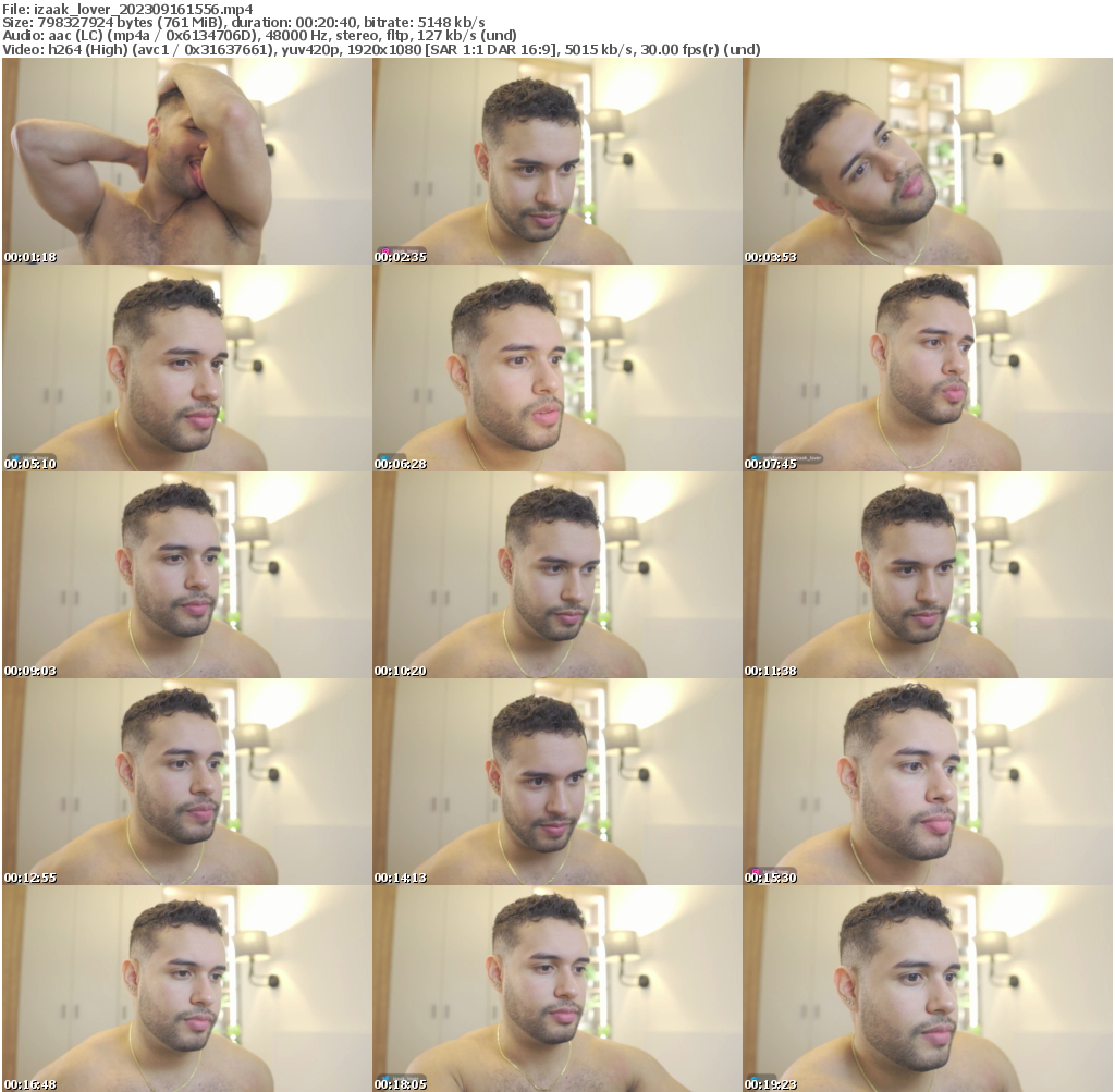 Preview thumb from izaak_lover on 2023-09-16 @ chaturbate