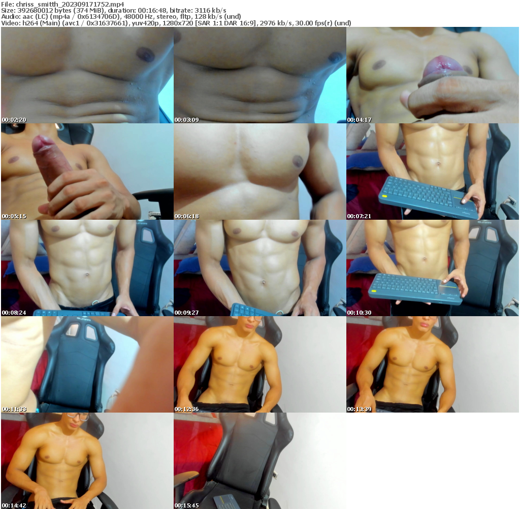 Preview thumb from chriss_smitth on 2023-09-17 @ chaturbate