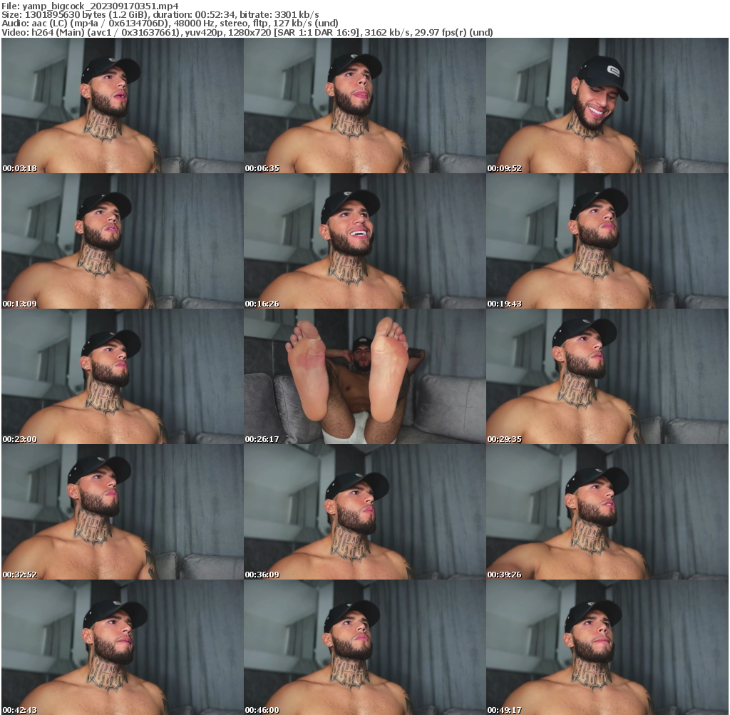Preview thumb from yamp_bigcock on 2023-09-17 @ chaturbate