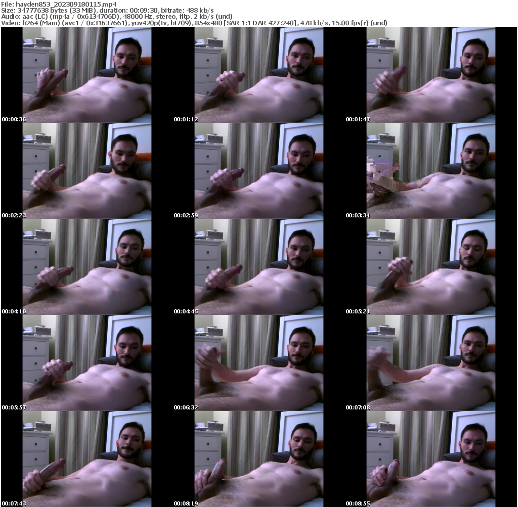 Preview thumb from hayden853 on 2023-09-18 @ chaturbate