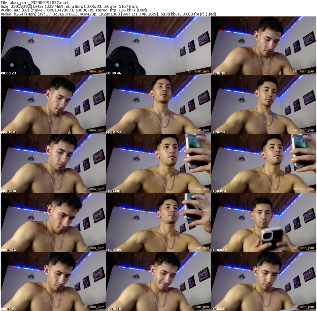 Preview thumb from alan_parr on 2023-09-19 @ chaturbate