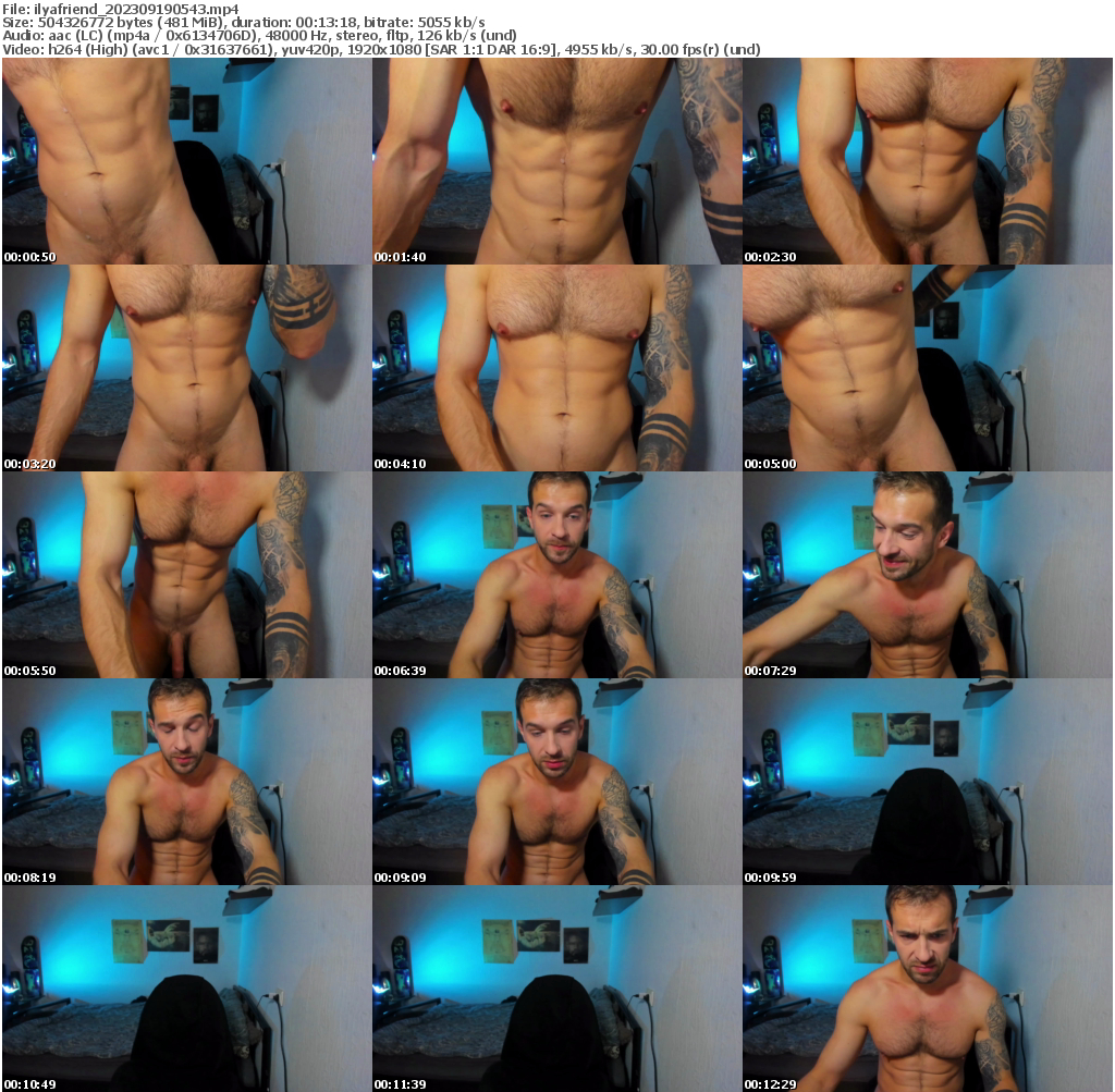 Preview thumb from ilyafriend on 2023-09-19 @ chaturbate