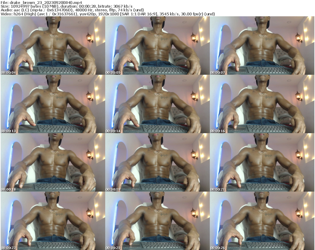 Preview thumb from drake_brown_23 on 2023-09-20 @ chaturbate