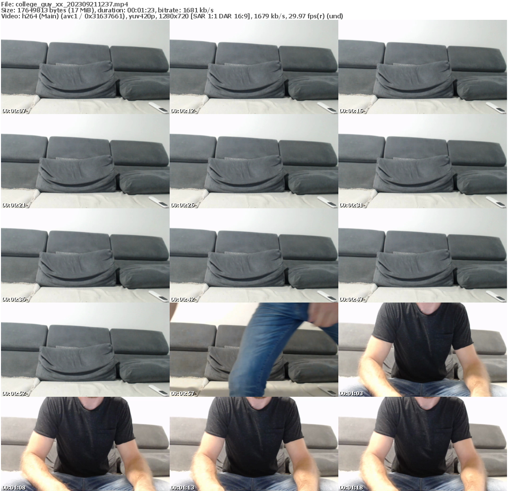 Preview thumb from college_guy_xx on 2023-09-21 @ chaturbate