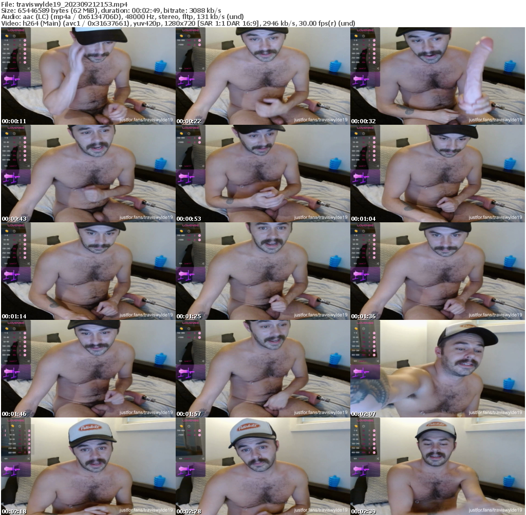 Preview thumb from traviswylde19 on 2023-09-21 @ chaturbate