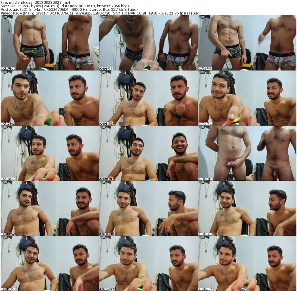 Preview thumb from machin3guys on 2023-09-23 @ chaturbate