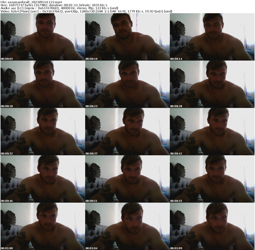 Preview thumb from easymanforall on 2023-09-24 @ chaturbate