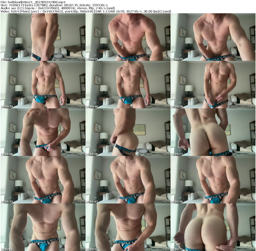Preview thumb from hotblondbttm21 on 2023-09-24 @ chaturbate