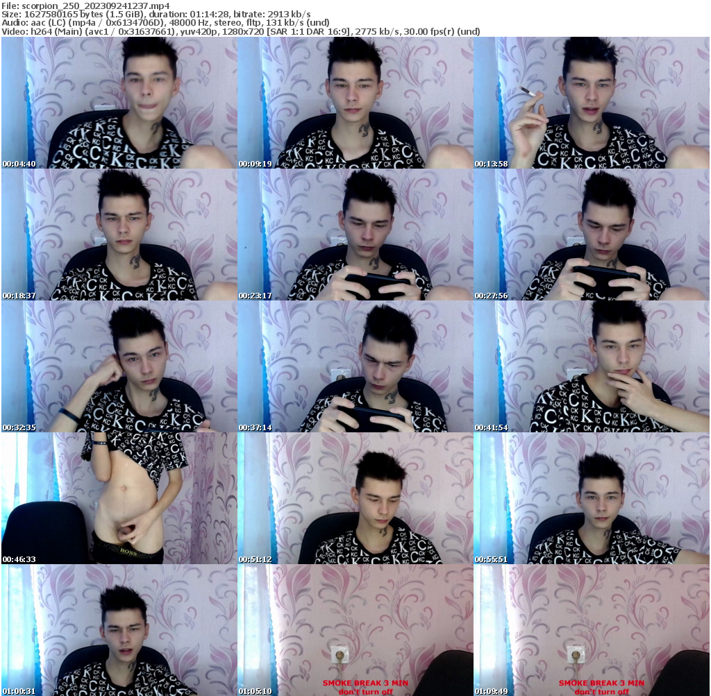 Preview thumb from scorpion_250 on 2023-09-24 @ chaturbate