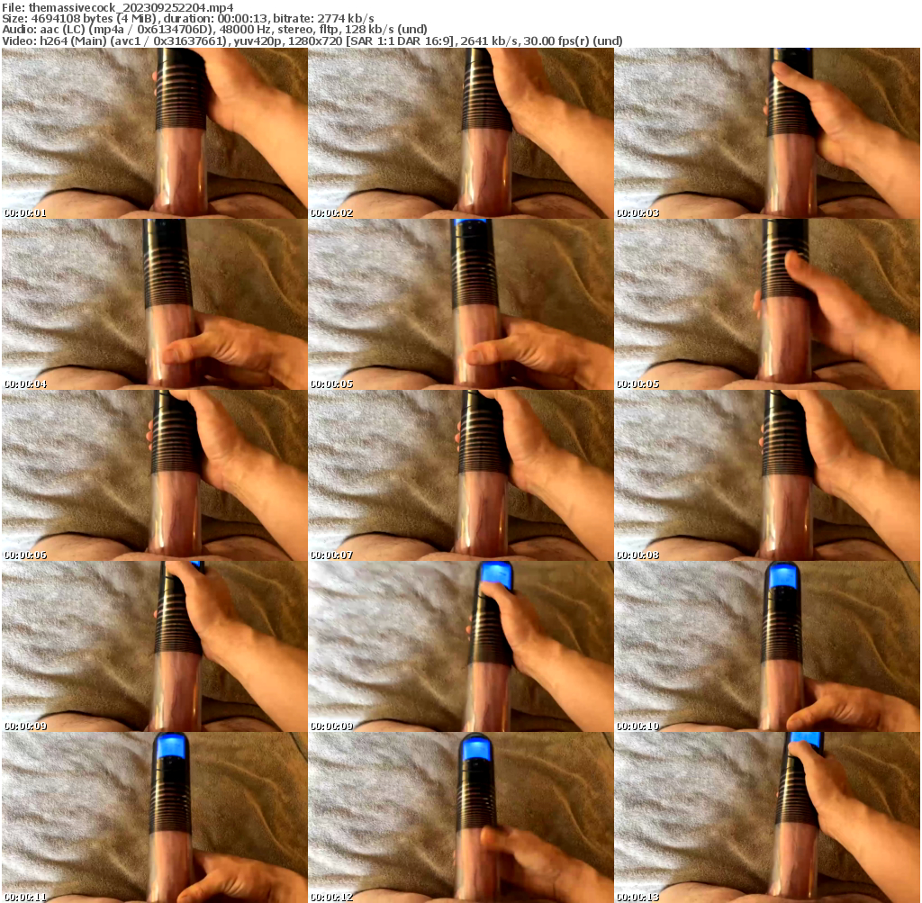 Preview thumb from themassivecock on 2023-09-25 @ chaturbate