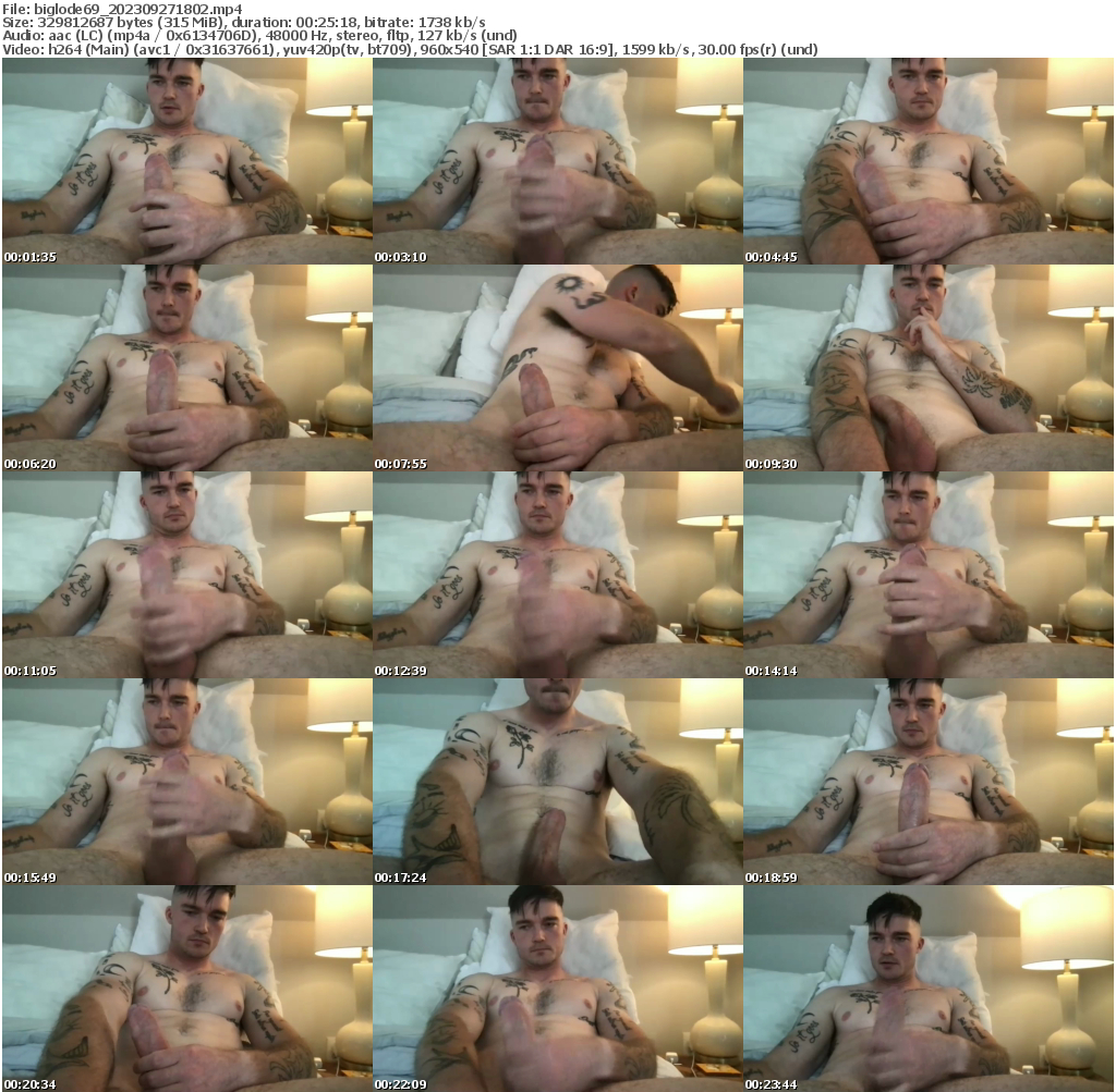Preview thumb from biglode69 on 2023-09-27 @ chaturbate