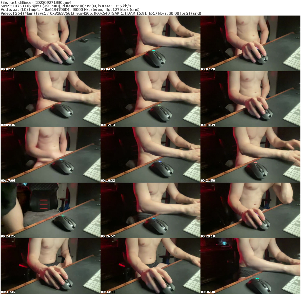 Preview thumb from just_dillinger on 2023-09-27 @ chaturbate