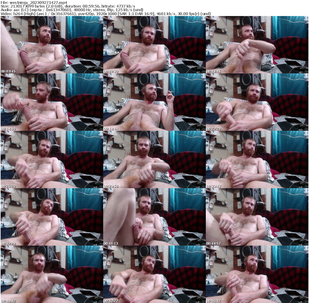 Preview thumb from westninja on 2023-09-27 @ chaturbate