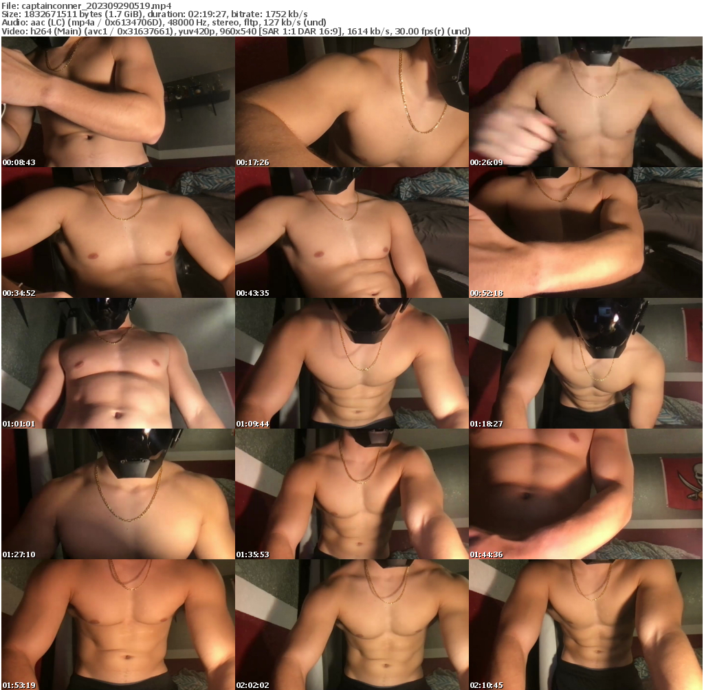 Preview thumb from captainconner on 2023-09-29 @ chaturbate