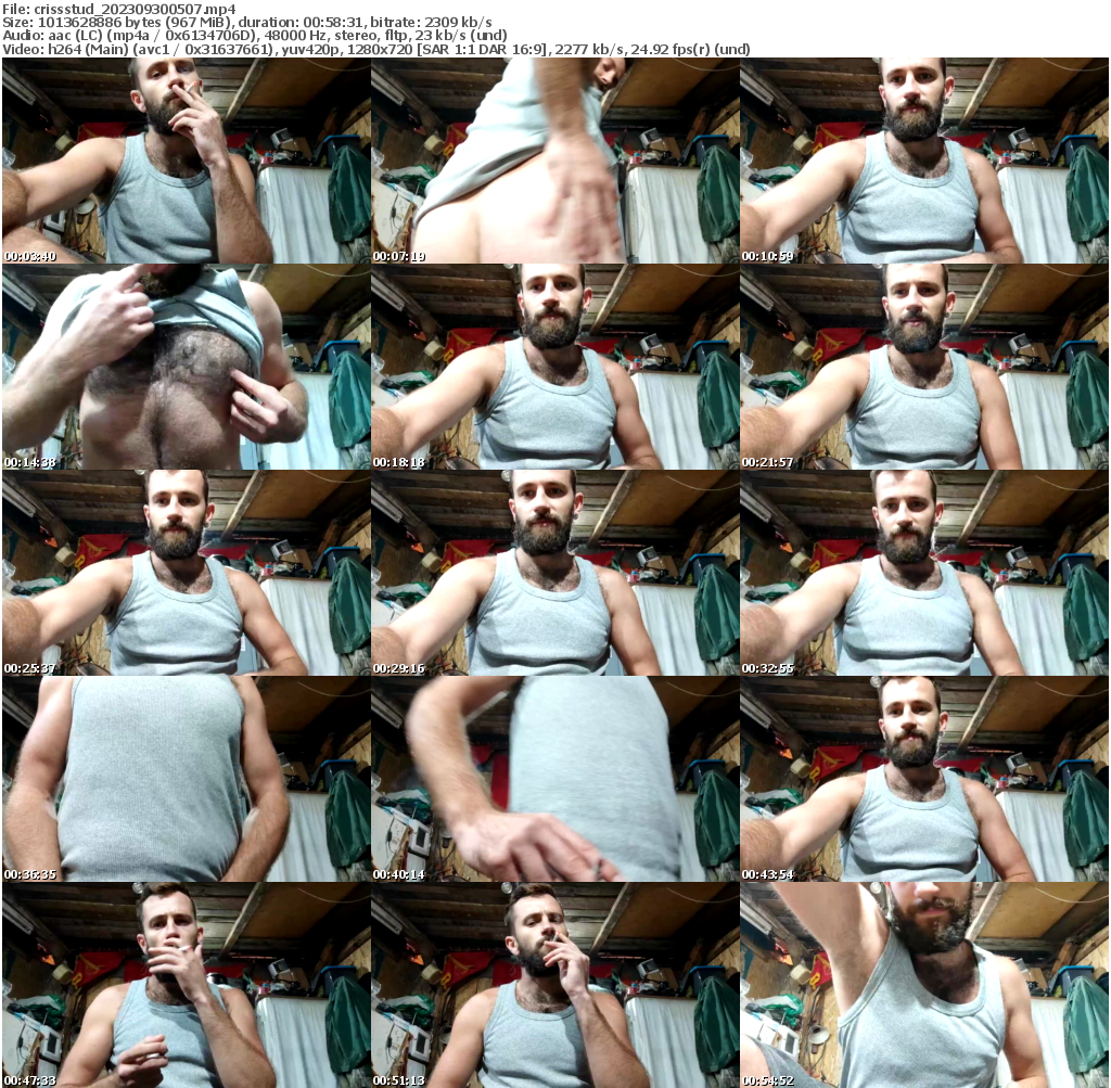 Preview thumb from crissstud on 2023-09-30 @ chaturbate