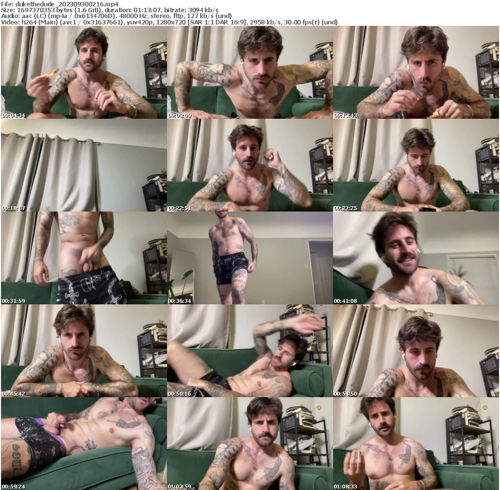 Preview thumb from dukethedude on 2023-09-30 @ chaturbate