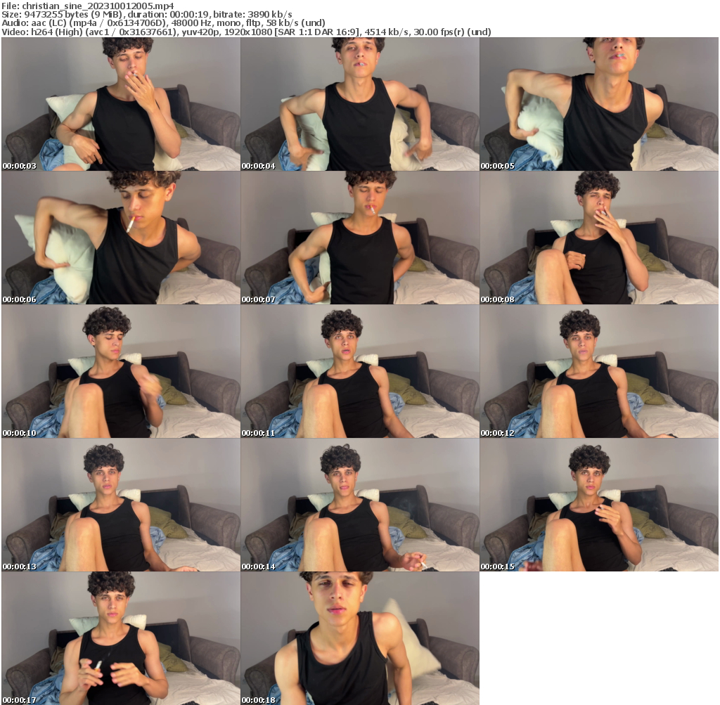 Preview thumb from christian_sine on 2023-10-01 @ chaturbate