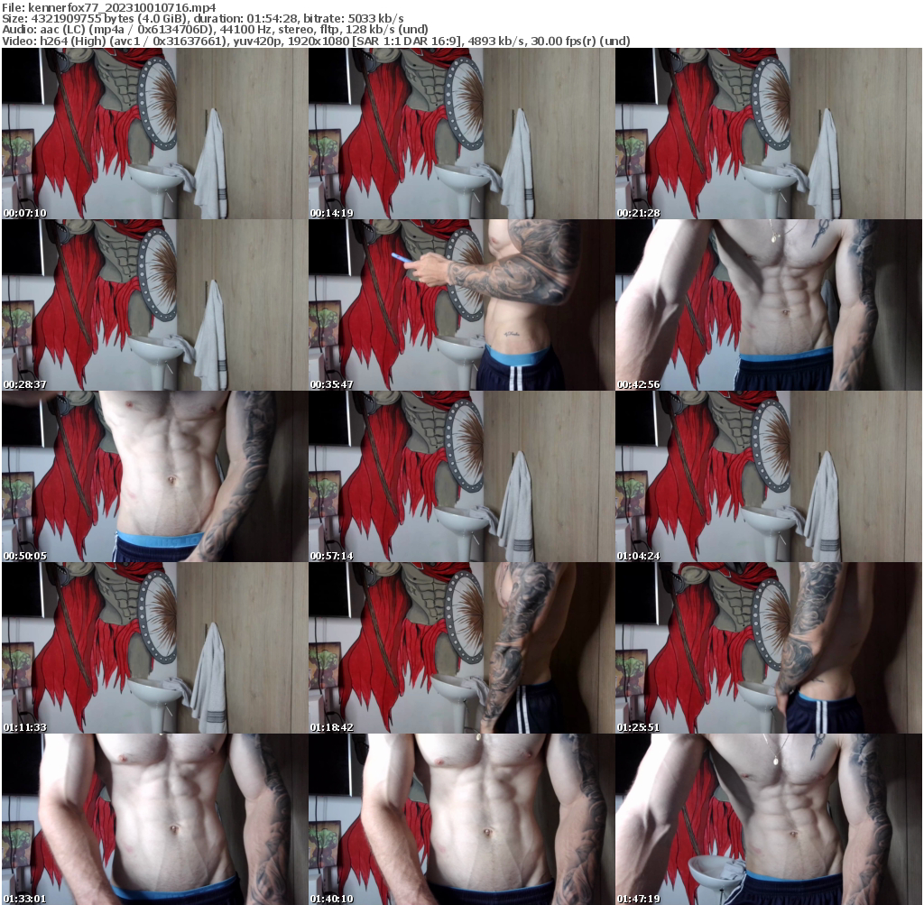 Preview thumb from kennerfox77 on 2023-10-01 @ chaturbate