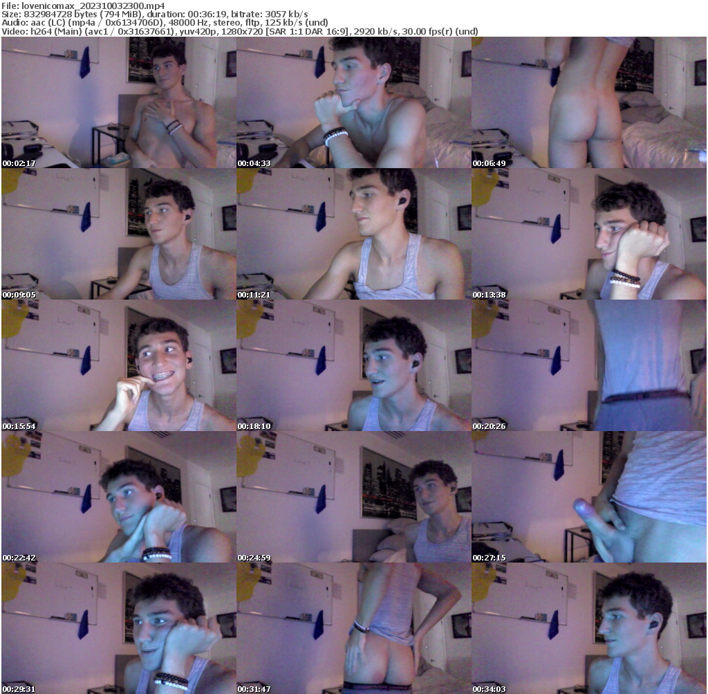 Preview thumb from lovenicomax on 2023-10-03 @ chaturbate