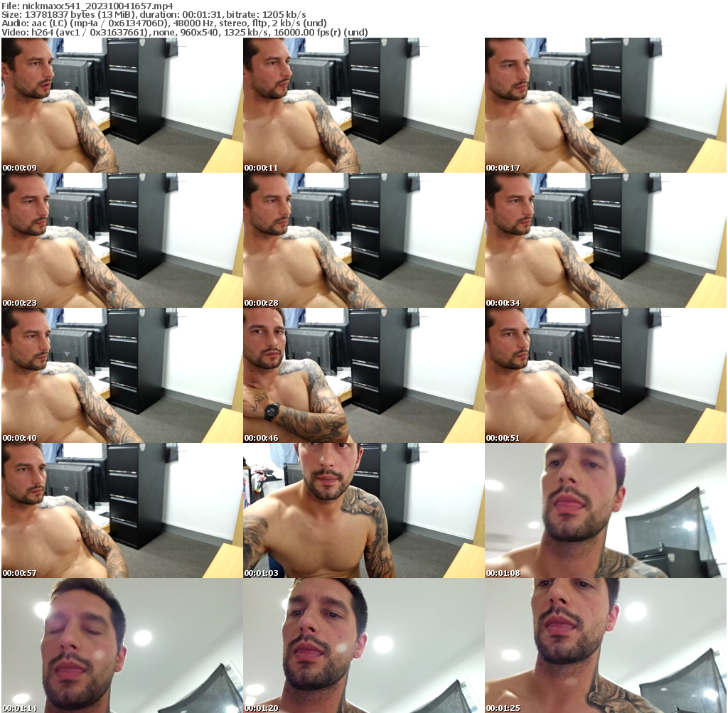 Preview thumb from nickmaxx541 on 2023-10-04 @ chaturbate