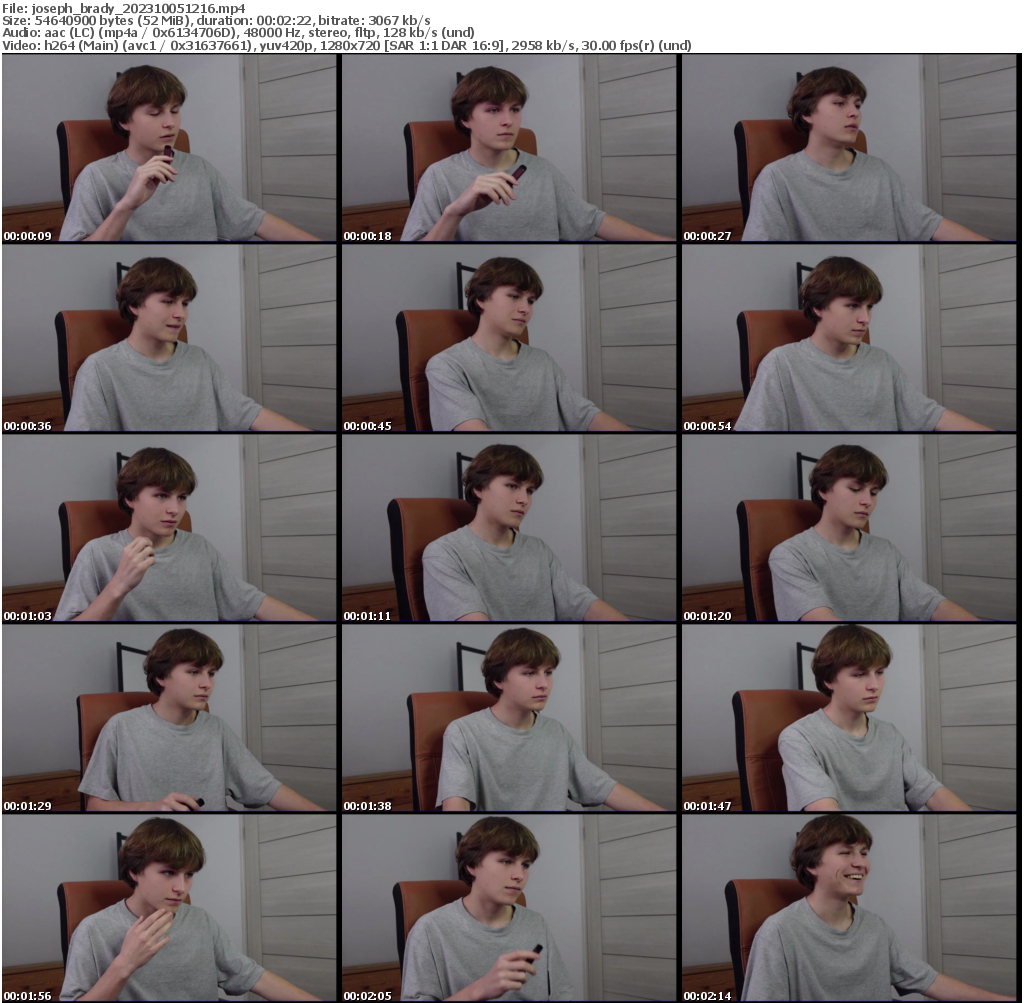 Preview thumb from joseph_brady on 2023-10-05 @ chaturbate