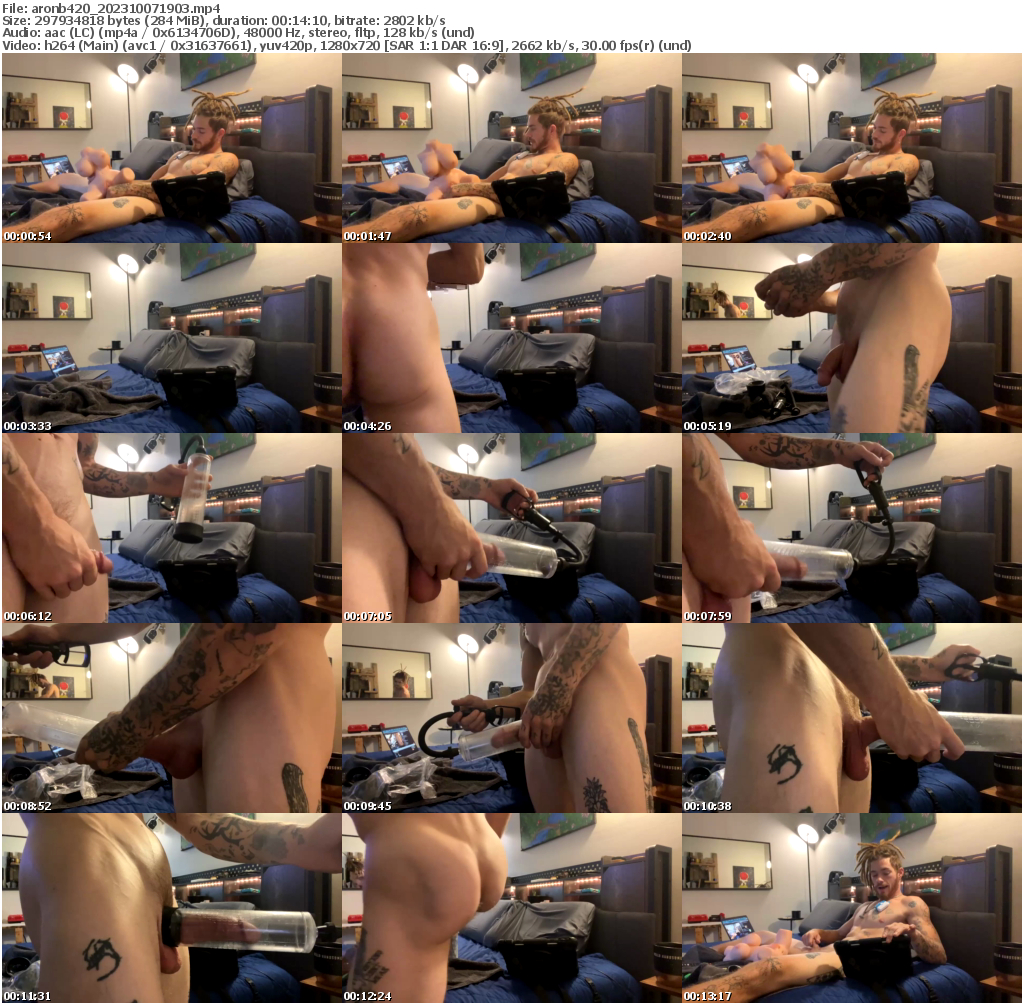 Preview thumb from aronb420 on 2023-10-07 @ chaturbate
