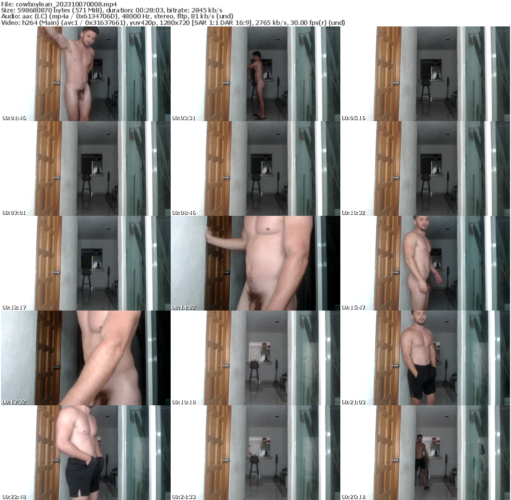 Preview thumb from cowboylean on 2023-10-07 @ chaturbate