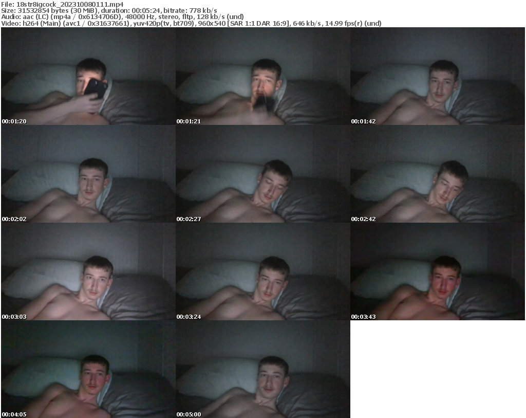 Preview thumb from 18str8igcock on 2023-10-08 @ chaturbate