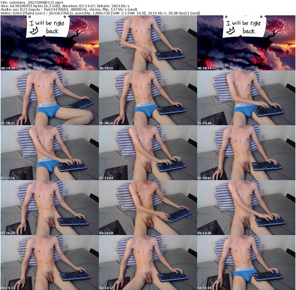 Preview thumb from cutotorry on 2023-10-08 @ chaturbate