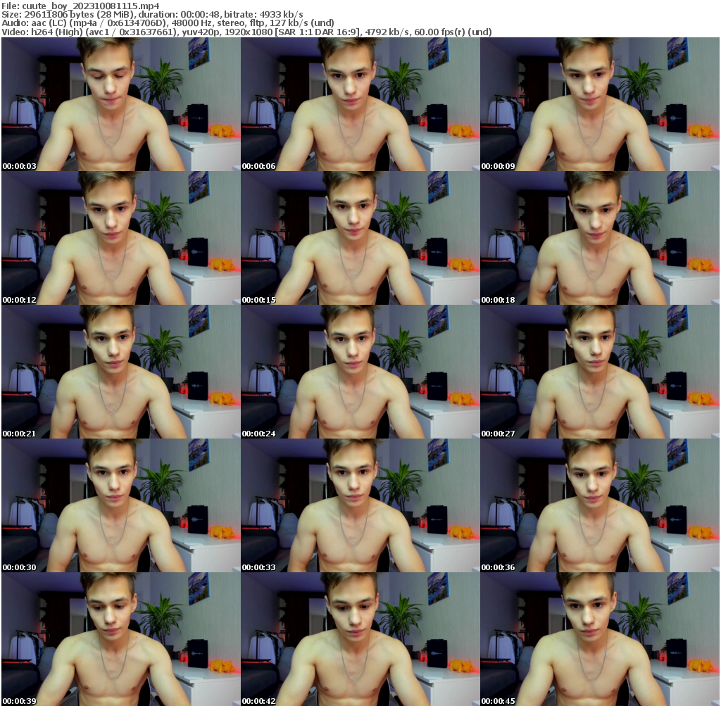 Preview thumb from cuute_boy on 2023-10-08 @ chaturbate