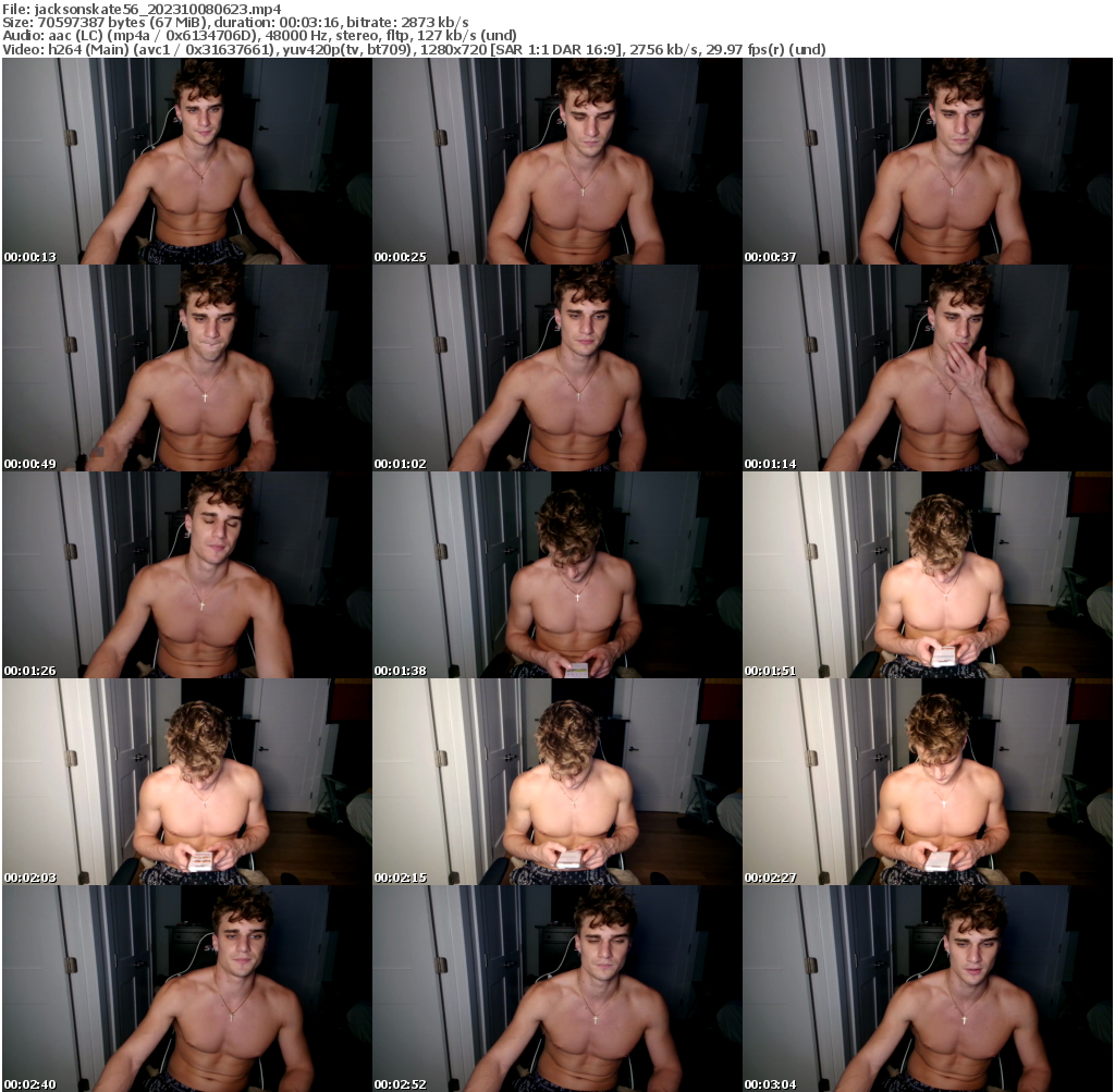 Preview thumb from jacksonskate56 on 2023-10-08 @ chaturbate