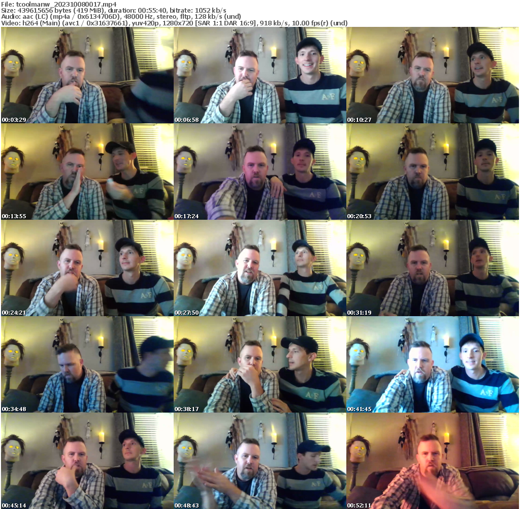 Preview thumb from tcoolmanw on 2023-10-08 @ chaturbate