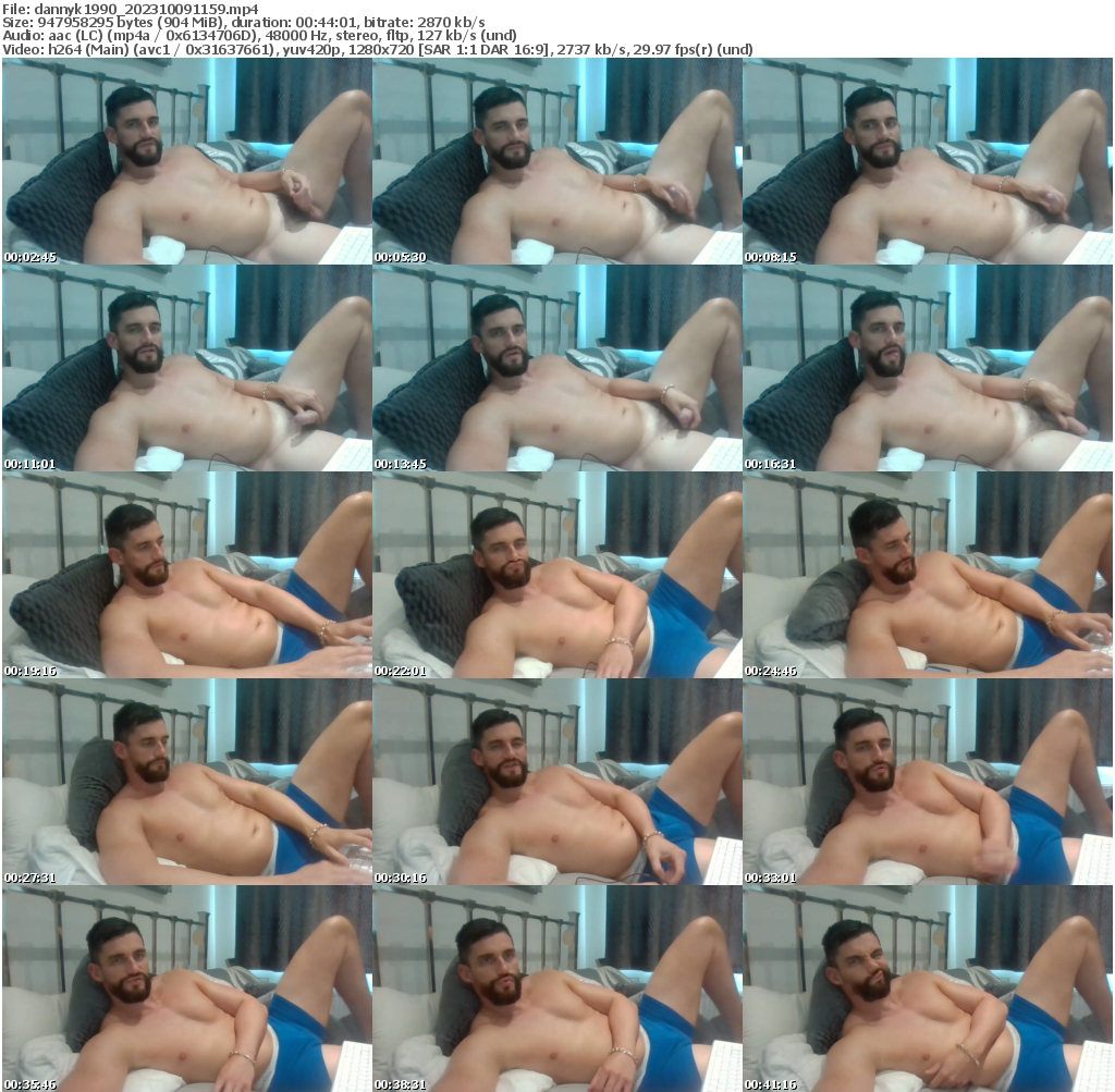 Preview thumb from dannyk1990 on 2023-10-09 @ chaturbate