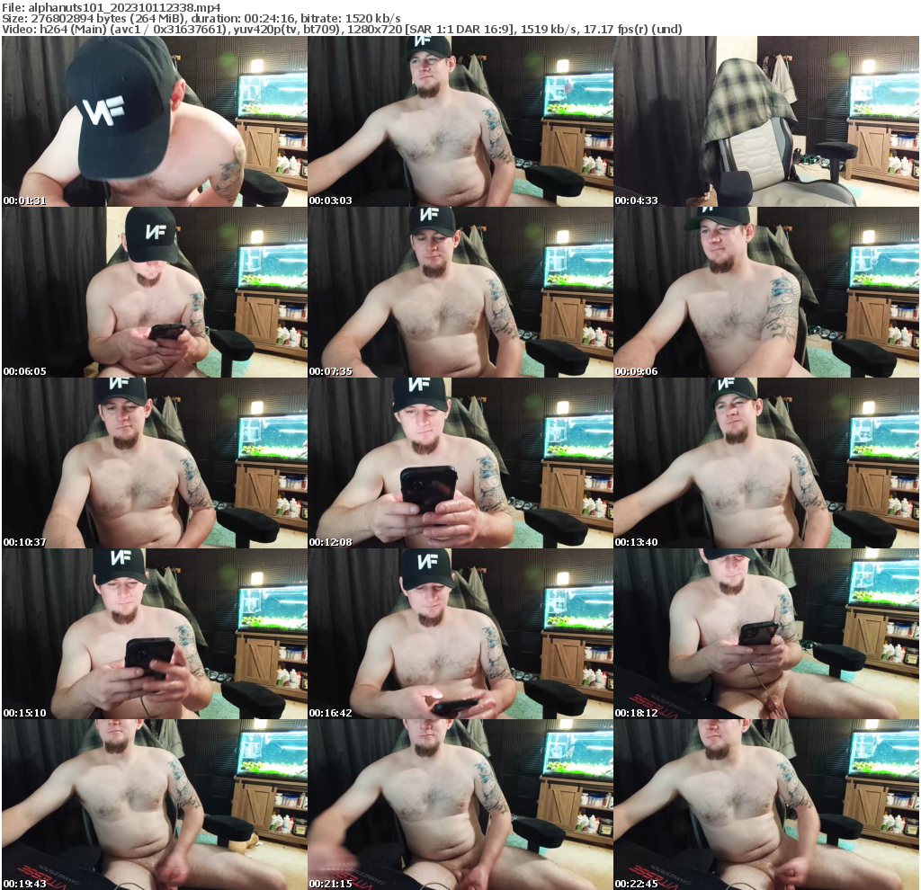 Preview thumb from alphanuts101 on 2023-10-11 @ chaturbate