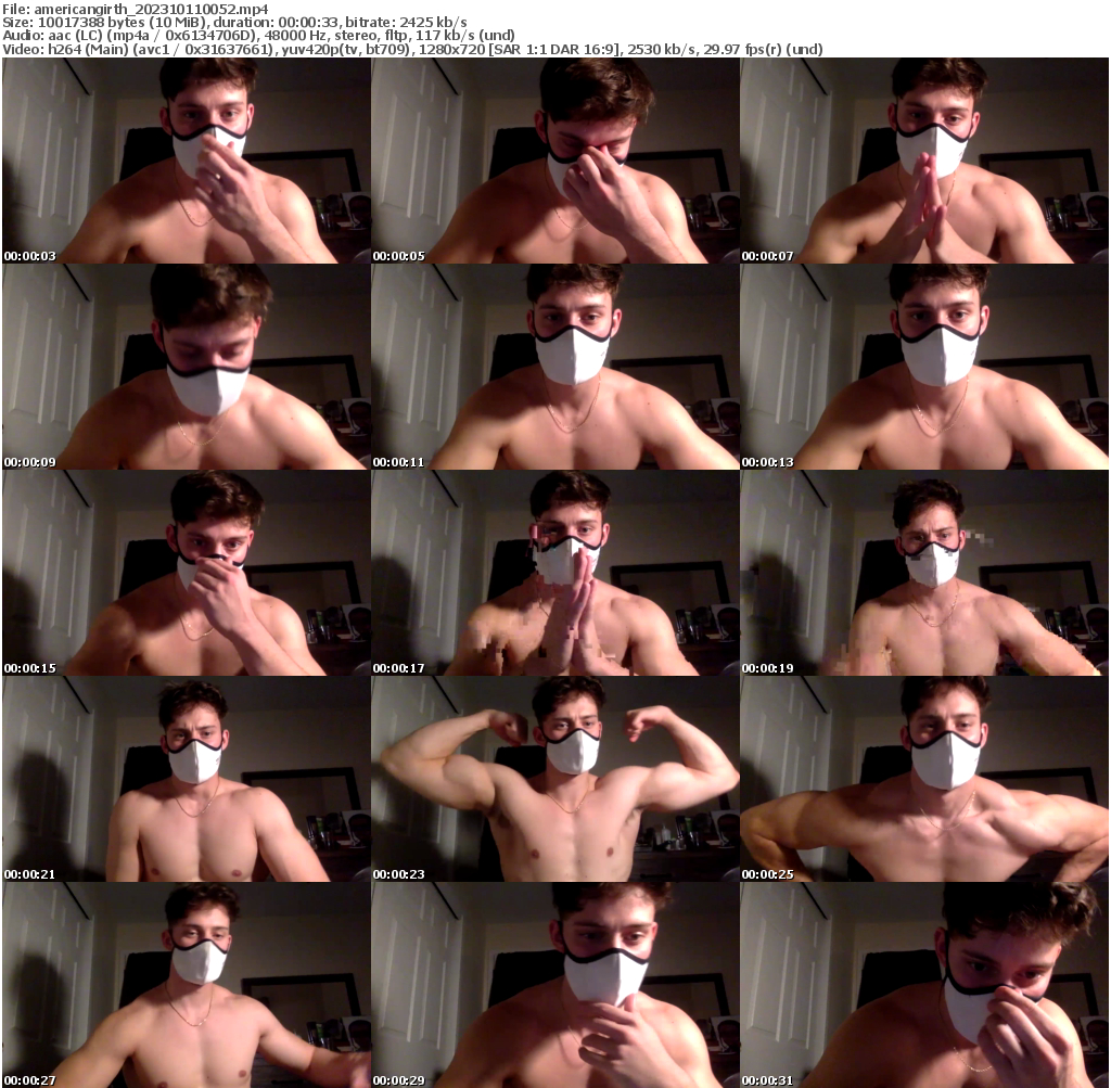 Preview thumb from americangirth on 2023-10-11 @ chaturbate