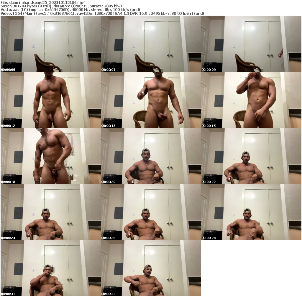 Preview thumb from damnimhandsome25 on 2023-10-11 @ chaturbate