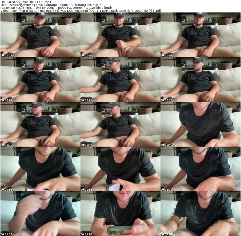 Preview thumb from jared77k on 2023-10-11 @ chaturbate